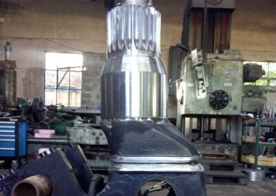 Replacement of teeth on HDS forestry cranes